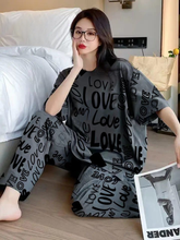 printed  NIGHTSUIT IN COTTON JARSY FABRIC
